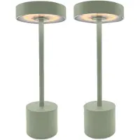 Lumisky Set van 2 draadloze tafellampen H30CM ROBY