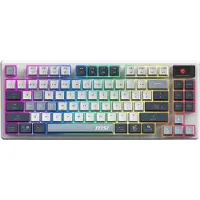MSI FORGE GK600 TKL SKY US - Gaming Keyboard - Mechanical Linear Switches - RGB LED