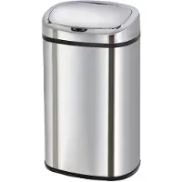 Kitchen Move MAJESTIC, 58 liter, Rechthoekig, Roestvrij staal, Zilverkleurig, Met sensor, Roestvrij staal