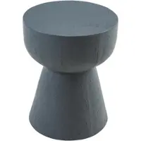 En.casa Bijzettafel Oulvepijanse rond 40 cm donkergrijs []