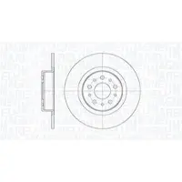 MAGNETI MARELLI 361302040139 Remschijf