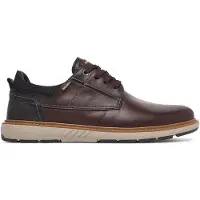 Pikolinos Heren Bruine leren sneakers Bilbao (42), Leer, Plat, Veters, Casual M8D-4292C1
