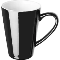 Olympia Cafe Latte Cup Zwart - 340ml 11.5fl Oz (pak van 12) - CU957