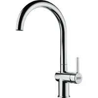 Franke keukenkraan Active chroom - messing - zwenkbaar - 388 mm