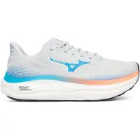 Mizuno Hardloopschoenen Wave Sky 9 - Grijs/Blauw/Oranje