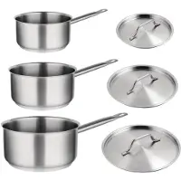 Vogue Speciale Aanbieding - Steelpanset (3 Stuks) - S128