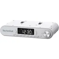 Technisat VIOLA Keukenradio - onderbouw, FM-radio met Bluetooth | LED-display, werkverlichting, timer, wekfunctie, handsfree-functie en 5 W luidspreker