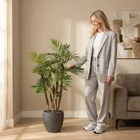 Maxifleur Kunstplanten Parlour Kunstpalm Deluxe 120cm