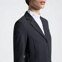 Cavalleria Toscana Dames GP Wedstrijdjas Met Rits M Charcoal