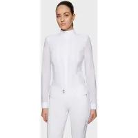 Samshield Marina Wedstrijdshirt Lange Mouwen Dames XS Wit