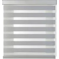 STORESDECO - Duo rolgrodijn met hoogwaardige aluminium afwerkingen, Grijs 120x250cm
