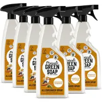Marcel's Green Soap - Allesreiniger Spray - Sandelhout & Kardemom - 6 x 500ml