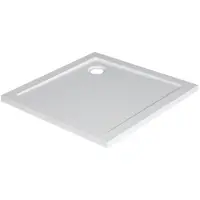 Xellanz luxe douchebak smc vierkant 90x90x4 cm wit