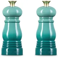 Le Creuset Kleine Zout- en Pepermolen Bleu Riviera