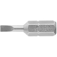 Weidmuller 2748860000 BIT C 6,3 0,5X3,0X25 Gleuf-bit Aandrijving: 1/4 (6,3 mm) Uitvoering: Plat 3 mm