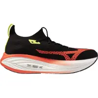 Mizuno Neo Vista 3 hardloopschoenen, zwart/oranje, unisex