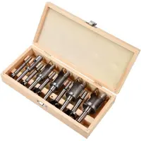 YATO Boorbitje, BLOKPIJP SET VOOR HOUT 15-35mm 10st. (15, 20, 25, 30, 35 mm)