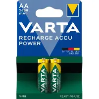 Varta RECH.AC.Power AA2600mAh BLI2 Oplaadbare AA batterij (penlite) NiMH 2600 mAh 1.2 V 2 stuk(s)