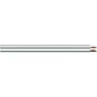 MaxTrack Luidspreker kabel (CCA) - 2x 1,50mm² / wit - 100 meter