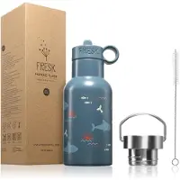 Fresk Shark Thermal Bottle 350ml Transparant Kinderen