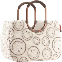 Reisenthel Loopshopper L Shopper Shopper - 25L - Smiley Teddy Chocolate Beige