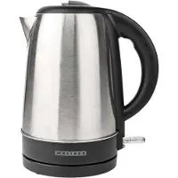 Melissa 16130310 - Waterkoker met een inhoud van 1,7 liter en een vermogen van 2200 W - Droogkookbeveiliging en automatische uitschakeling - Roestvrij staal