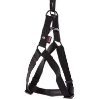 Martin instap tuig voor hond nylon zwart 70-90x2,5 cm