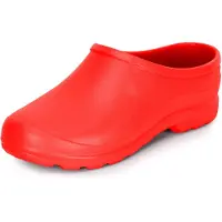 Ladeheid Unisex Clogs Tuinklompen - Tuinschoenen - Lichte - Dames - Heren - Rood – 37 – LA-KL-037