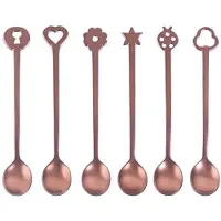 Sambonet Theelepel Living PVD Portafort. Copper (Set van 6)