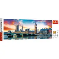 Trefl Panorama Big Ben & Palace Of Westminster Legpuzzel - 500 Stukjes