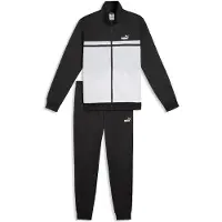 Puma Trainingspak zwart / wit