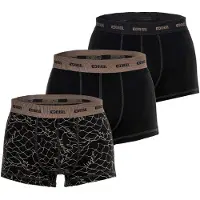 Diesel Boxershorts lichtbruin / zwart