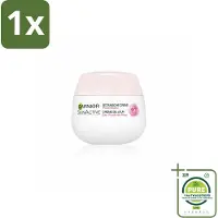 Garnier 1 x - SkinActive - Botanische Dagcrème - Rozenwater - Droge & Gevoelige Huid - 50 ml - Dagcrème - Rozenwater - Droge Huid - Gevoelige Huid - Hydraterende Crème