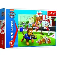 Trefl PAW Patrol Kleurrijke Illustratie Legpuzzel - 30 stukjes - Vanaf 3 jaar