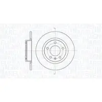 MAGNETI MARELLI 361302040734 Remschijf