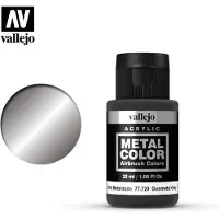 Vallejo Hobbyverf Acrylverf - 77720 Metal Color Gunmetal - Acryl (32 ml) Verf potje - 32 ml