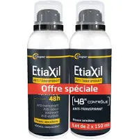 No Brand Etiaxil - Antiperspirant Deodorant - MEN - Matige transpiratie - Oksels - 48h Controle - Spray - Set van 2 300 ml Spray