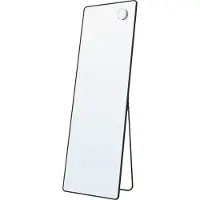Songmics Spiegel – Rechthoekig – 150 x 40 cm – Lichtgoud