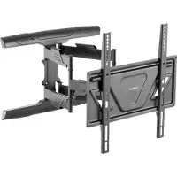 Speaka Professional TV-beugel 81,3 cm (32) - 177,8 cm (70) Kantelbaar, Zwenkbaar, Uittrekbaar Voor curved TVs