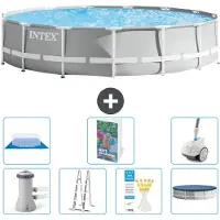 Intex Prism Frame Zwembad, rond - 457x107 cm - 6-delig, model S616