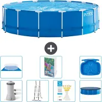 Intex Framezwembad, rond - 457x122 cm - 6-delig, model S662