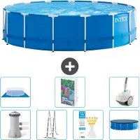 Intex Framezwembad, rond - 457x122 cm - 6-delig, model S616