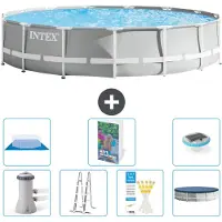 Intex Prism Frame Zwembad, rond - 457x107 cm - 6-delig, model S596