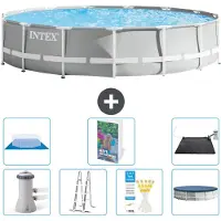 Intex Prism Frame Zwembad, rond - 457x107 cm - 6-delig, model S562