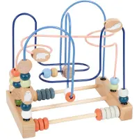 Small Foot Motoriek circuit - company - Arctic - 3 metalen circuits - Houten kralen - 12 maanden en ouder