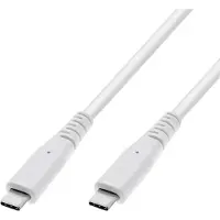 Value kabel kompatibel USB3.2 Gen2, met PD (Power Delivery) 20V5A, Emark, C-C, M/M, wit, 5 m