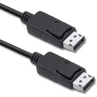 Qoltec Displayport Kabel Male Voor 5K-Monitor 1,5M V1.2 Voor Computer