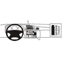 Brodit ProClip houder geschikt voor Saab 9-5 1998-2006 Angled mount