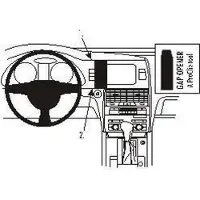 Brodit ProClip houder geschikt voor Audi Q7 2006-2015 Center mount