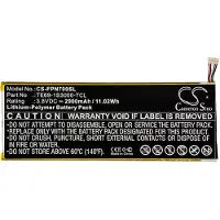 Cameron Sino FisherPrice TE69-1S3000-TCL accu (2900 mAh, huismerk)